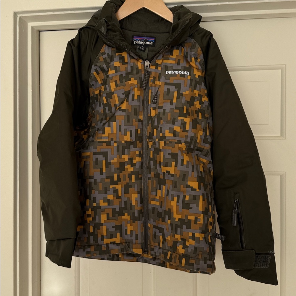 Patagonia S 7-8 Kids Camouflage Jacket